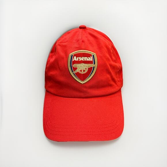 Arsenal FC Premiere League Soccer Footbal Futbol Mens Red Strapback Hat Cap Puma - Picture 1 of 10
